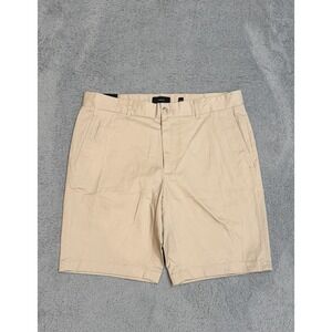 Vince Men's 34 9'' Inseam Brushed Cotton Twill Griffith Chino Short Drawstrings